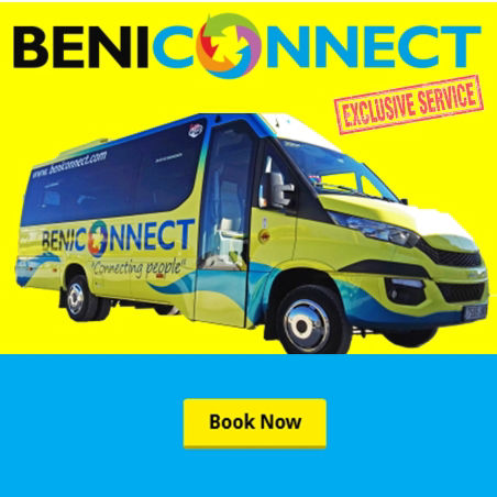 To and from Alicante Airport with Beniconnect Shuttle Transfers