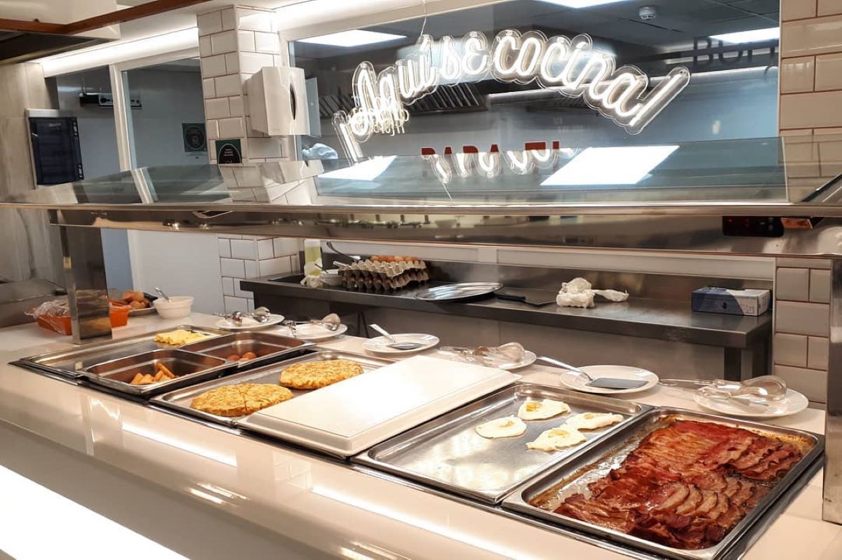 Hotel Montemar Benidorm - breakfast buffet