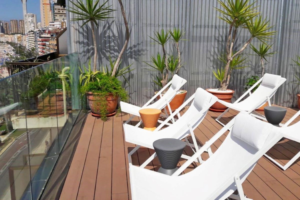 Hotel Montemar Benidorm - sun deck